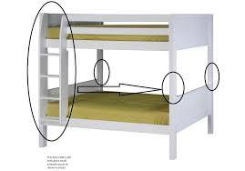 Enjoy free shipping on most stuff, even big stuff. Camaflexi Extender Kit With Attached Ladder For Low Bunk Bed White Finish