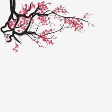 watercolor sakura frame background with blossom cherry tree branches hand drawn japanese flowers background branch clipart sakura blossom png and vector with japanese flowers flower backgrounds cherry tree