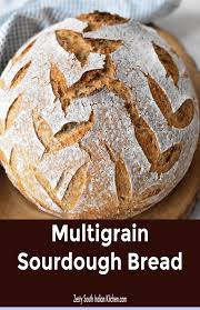 Delicious Multigrain Sourdough Made With 7 Grain Hot Cereal Mix And Whole Wheat And Bread Flour Along With Wheat Bran Wholesome Food Delicious Sourdough Bread