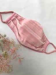 Face Mask Silk Velvet Blush Etsy In 2020 Fashion Face Mask Mask Fashion Face