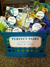 Shower themed diy wedding gift basket idea. Pin On Gifts To Give