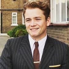 Taron Egerton On Instagram His Hair Is Perfection And Finally New Interview Haha Taron Egerton Taron Egerton Kingsman Eddie The Eagle