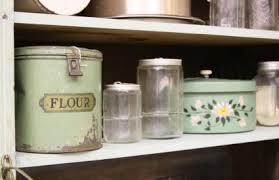 vintage kitchen canisters lovetoknow