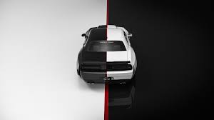 Car Black Cars White Cars Rostislav Prokop Dodge Vehicle Dodge Challenger Dodge Challenger Srt 1080p Wallpaper Hdwallpaper Des Black Car White Car Dodge