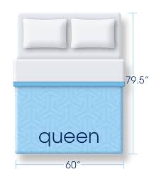 A queen size mattress is 60w x 80l. Queen Size Mattress Dimensions Serta Comfort 101