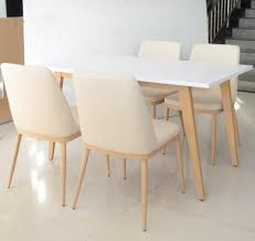 Dining room chair slipcovers for your home modern concept might be the right choice for this color is white; White Wood Dining Table Set Off 63