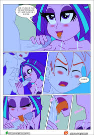 2122637 - explicit, artist:dieart77, aria blaze, oc, oc:angel phoenix,  human, comic:sirens love, equestria girls, g4, blowjob, breasts, canon x  oc, colored, comic, female, flat colors, male, nudity, oral, patreon,  patreon logo, penis,