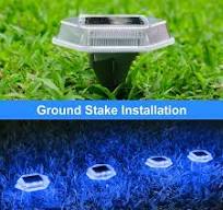 1PC Solar Hexagonal Buried Light - Outdoor Deck, Staircase ...