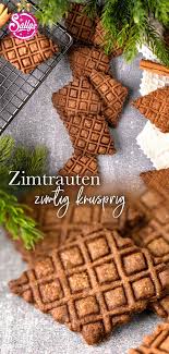 Zimtkarten Zimtrauten Cini Mini Kekse Backen Rezept Weihnachtsrezepte Winterrezepte