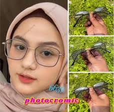 KACAMATA PHOTOCROMIC FREE LAP DAN BOX