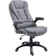 Cherry Tree Furniture Executive Recline Extra Padded Office Chair Standard Mo17 Grey Fabric Shop Designer Home Furnishings