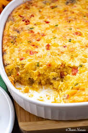 This Corn Casserole Recipe Takes The Jiffy Corn Casserole And Gives It A Tex Mex Or Mexic Sweet Corn Casserole Corn Casserole Recipe Jiffy Corn Pudding Recipes