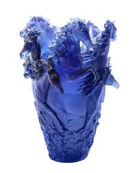Utilisé pour détecter si le visiteur a accepté la catégorie marketing dans la bannière de. Daum Crystal Horse Vase Blue Shop The Addison