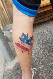 10 facts you may not know about canada's prime minister, justin trudeau. Tattoo Uploaded By Fullcrewj Usa Canada Tattoo 685875 Tattoodo