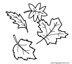A few boxes of crayons and a variety of coloring and activity pages can help keep kids from getting restless while thanksgiving dinner is cooking. Printable Autumn Leaves Coloring Pages Autumn Leaves Coloring Pages Coloring Pages For Kids And Adults
