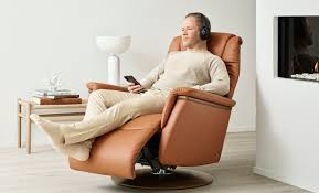 A truly luxurious lift chair! Stressless Power Recliner Swivel Relaxer Chair Stressless Chairs Recliners