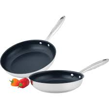 Wolfgang Puck 2 Pc Nonstick Skillet Set Non Stick Home Appliances Shop The Exchange Skillet Sets Wolfgang Puck Cookware Sets
