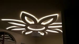 Flowers are one of the most beautiful creations of nature. Drywall Flower Faux Ceiling Pop Ceiling Design Ceiling Design Modern Ceiling Light Design
