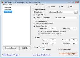 The jpg file is a great format as it often manages to compress files to 1/10 of the size of the original file which is especially good for saving on bandwidth. Jpeg To Pdf 4 0 Download For Pc Free