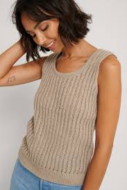 We did not find results for: Knitted Ribbed Singlet Beige Na Kd Com