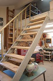 Stair kits for bat attic deck loft storage and more. Garage Stair Stringers By Fast Stairs Com