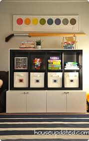 Playroom Toy Storage System The Easy Way Knockoffdecor Com Pottery Barn Playroom Pottery Barn Kids Cameron Pottery Barn Kids Cameron Storage