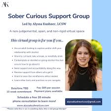 Another virtual support group forming!!⁣⁣ ⁣⁣ Sober Curious Support Group  -⁣⁣ ⁣⁣ If you are an adult looking to explore and/or shift your  relationship with alcohol