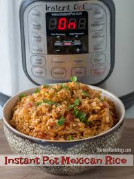 Add garlic and cook until fragrant, about 30 seconds. Instant Pot Mexican Rice Easy Pressure Cooker Recipe Upstate Ramblings