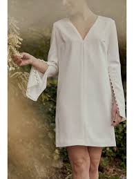 Discount taken at register in store. Little White Dress By Amsale Line From Fall 2020 Bridal Fashion Week