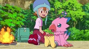 デジモンアドベンチャー 第4話感想 デジタルワールドで空と合流 ピヨモンの言葉と反応 会う前から空を知っていた 光子郎の傍らにテントモンも登場 実況まとめ ポンポコにゅーす ファン特化型アニメ感想サイト デジモンアドベンチャー アニメ 三大天使