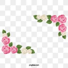 Rose Corner Flower Material Corner Clipart Flower Clipart Rose Clipart Png Transparent Clipart Image And Psd File For Free Download Flower Graphic Design Flower Clipart Flower Frame Png