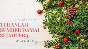 Contoh susunan acara natal terbaru. Khotbah Malam Natal 24 Desember 2018 Kompasiana Com