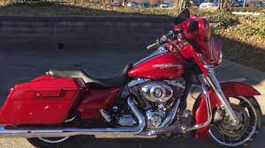 2012 Red Ember Sunglow Harley Davidson Street Glide Youtube