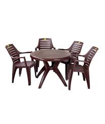 Supreme Set Of 4 Orlando With Arm Chair 1marina Round Dining Table Globus Brown Round Dining Table Chair Dining Table
