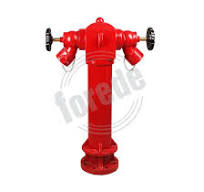 Ductile Iron Outdoor Wet Type Pillar Fire Hydrant for Firefighting