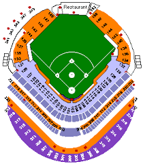 tropicana field seating chart game information