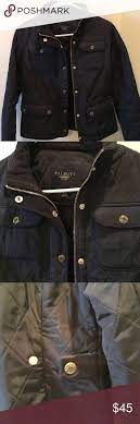 Talbots Black Quilted Jacket Fleece Lined Pp Black Quilted Jacket Petite Jacket Quilted Jacket