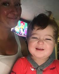 Happy birthday to the BEST best friend in the whole world. This is her this  morning,