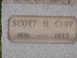 Scott Henry Cupp (1891-1933)