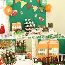 Find football party decorations at the 110% lowest guaranteed price. Touchdown 5 Football Party Themes For Kids Football Theme Party Football Birthday Party Kids Party Themes