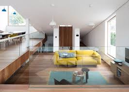 A Sloping Green Roof Hides The Split Level Interior Of Belgium S Discrete House Pibo House And Home Magazine Living Roofs Green Roof House