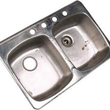 How To Refinish A Stainless Steel Sink Ehow Clean Stainless Steel Sink Stainless Steel Cleaning Stainless Steel Sinks