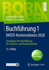 In der doppelten buchführung arbeiten sie mit kontenrahmen, aus denen sie ihren. Buchfuhrung 1 Datev Kontenrahmen 2020 Von Manfred Bornhofen Buch Thalia