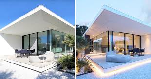 We did not find results for: Outdoor Lighting Adds A Dramatic Element To This Modern White House