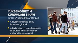 Ülkemizde her sene yks (yükseköğretim kurumları sınavı), ösym (ölçme, seçme ve yerleştirme merkezi) tarafından belirli tarihlerde tüm ülkede aynı zamanda yapılıyor. Universiteye Giris Sinavi Yuksekogretim Kurumlari Sinavi Yks Hakkinda Her Sey Ntv
