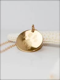 Your Pets Actual Paw Or Nose Print In 14k Gold Fill Or 925 Sterling Silver Love Love Love Jewelry Memorial Pendant Accessories