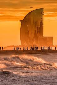 Barceloneta beach is a good place to take a stroll or a dip, or do a bit of sport outdoors, any day as well as all this, barceloneta has another important feature: La Barceloneta Beach Barceloneta Beach Barcelona Beach Spain Travel