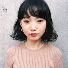 かっこよくてどこかかわいい 黒髪 ボブ パーマ 魅力無限大 hair ボブ 黒髪 ボブパーマ ショートヘア 女の子