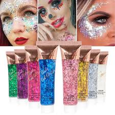 Face Glitters Body Gel Sequins Liquid Eyeshadow Chunky Glitter For Face  Hair #