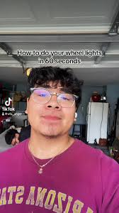 Installing wheel lights with drum brakes